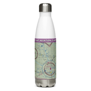 Mj Aviation I Airport (SD01) VFR Sectional Water Bottle