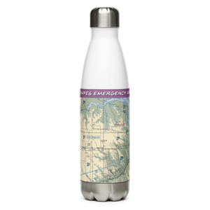 Hayes Emergency Airstrip (SD21) VFR Sectional Water Bottle