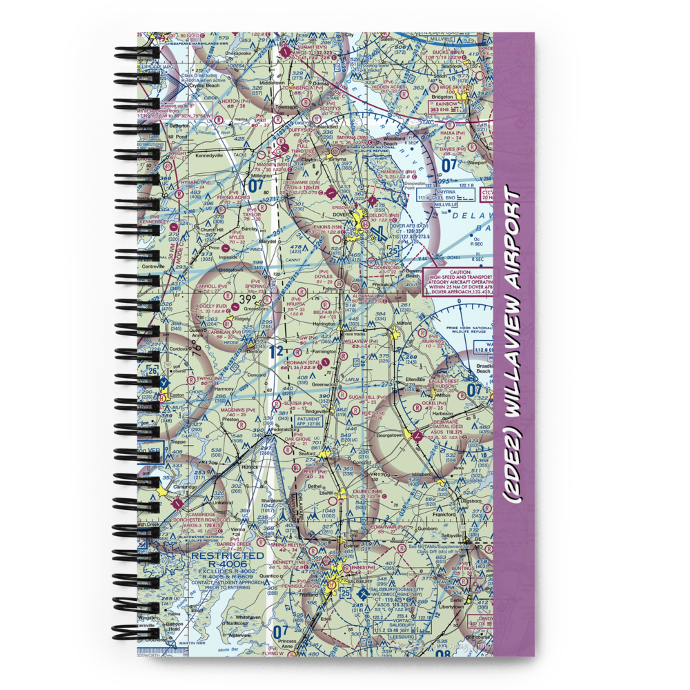 Willaview Airport (2DE2) VFR Sectional Notebook 