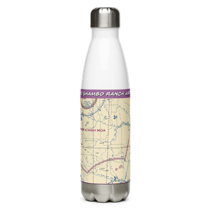 Shambo Ranch Airport (SD41) VFR Sectional Water Bottle