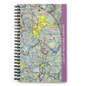 Mustang Airport (2CL9) VFR Sectional Notebook