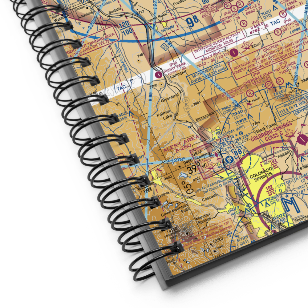 Safer Airport (2CD6) VFR Sectional Notebook 
