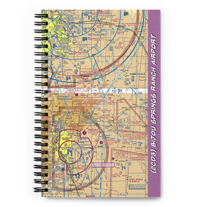 Bijou Springs Ranch Airport (2CD3) VFR Sectional Notebook