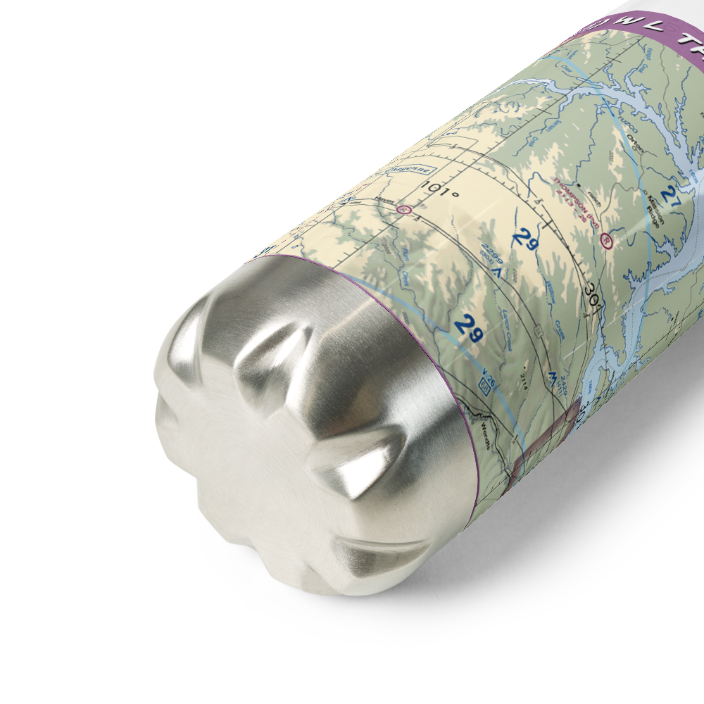 W L Thompson Airport (SD57) VFR Sectional Water Bottle 