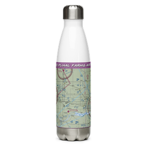 Plihal Farms Airport (SD61) VFR Sectional Water Bottle
