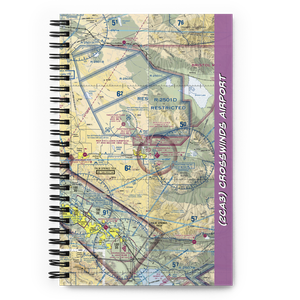 Crosswinds Airport (2CA3) VFR Sectional Notebook