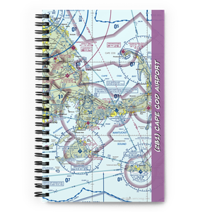 Cape Cod Airport (2B1) VFR Sectional Notebook