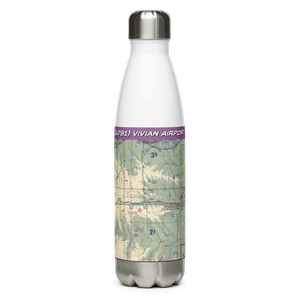 Vivian Airport (SD81) VFR Sectional Water Bottle