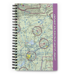 Glenn Winchester Airport (2AR6) VFR Sectional Notebook