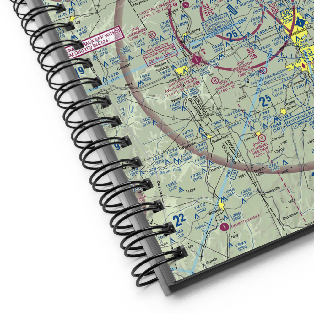 Ashmore Field (2AR5) VFR Sectional Notebook 