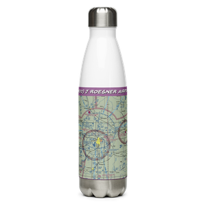 J Roesner Airport (SN00) VFR Sectional Water Bottle