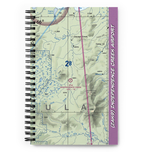 Independence Creek Airport (2AK9) VFR Sectional Notebook