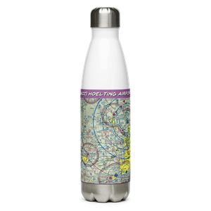 Hoelting Airport (SN22) VFR Sectional Water Bottle