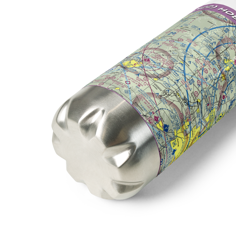 Hoelting Airport (SN22) VFR Sectional Water Bottle 