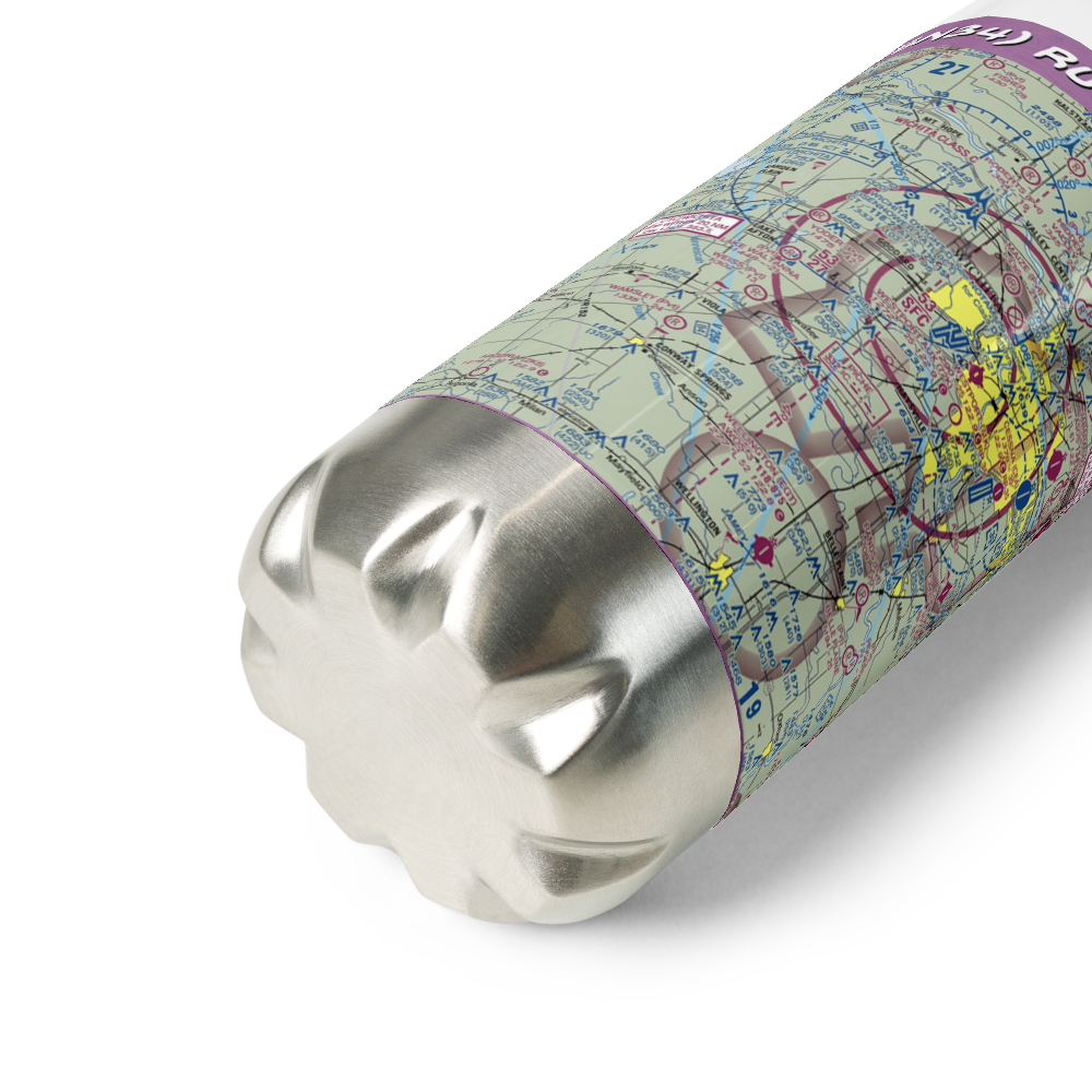 Rucker Airport (SN34) VFR Sectional Water Bottle 