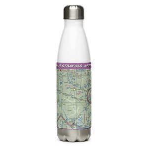 Strafuss Airport (SN43) VFR Sectional Water Bottle