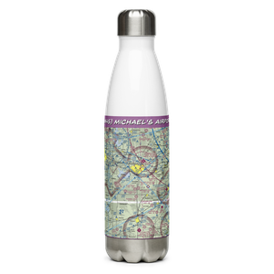 Michael's Airport (SN45) VFR Sectional Water Bottle