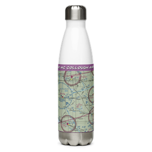 Mc Collough Airfield (SN49) VFR Sectional Water Bottle