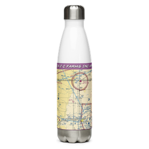 R J C Farms Inc Airport (SN55) VFR Sectional Water Bottle