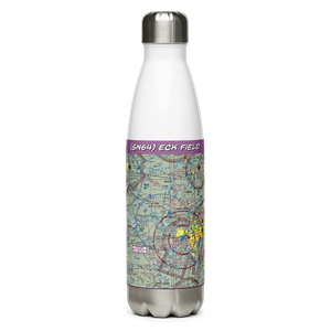 Eck Field (SN64) VFR Sectional Water Bottle