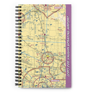 Joe Vaughn Spraying Airport (29F) VFR Sectional Notebook