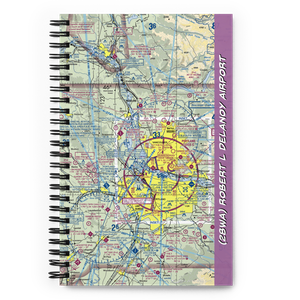 Robert L Delanoy Airport (28WA) VFR Sectional Notebook