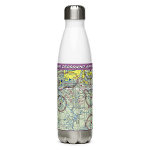 Crosswind Airfield (SN88) VFR Sectional Water Bottle