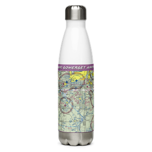 Somerset Airport (SN89) VFR Sectional Water Bottle