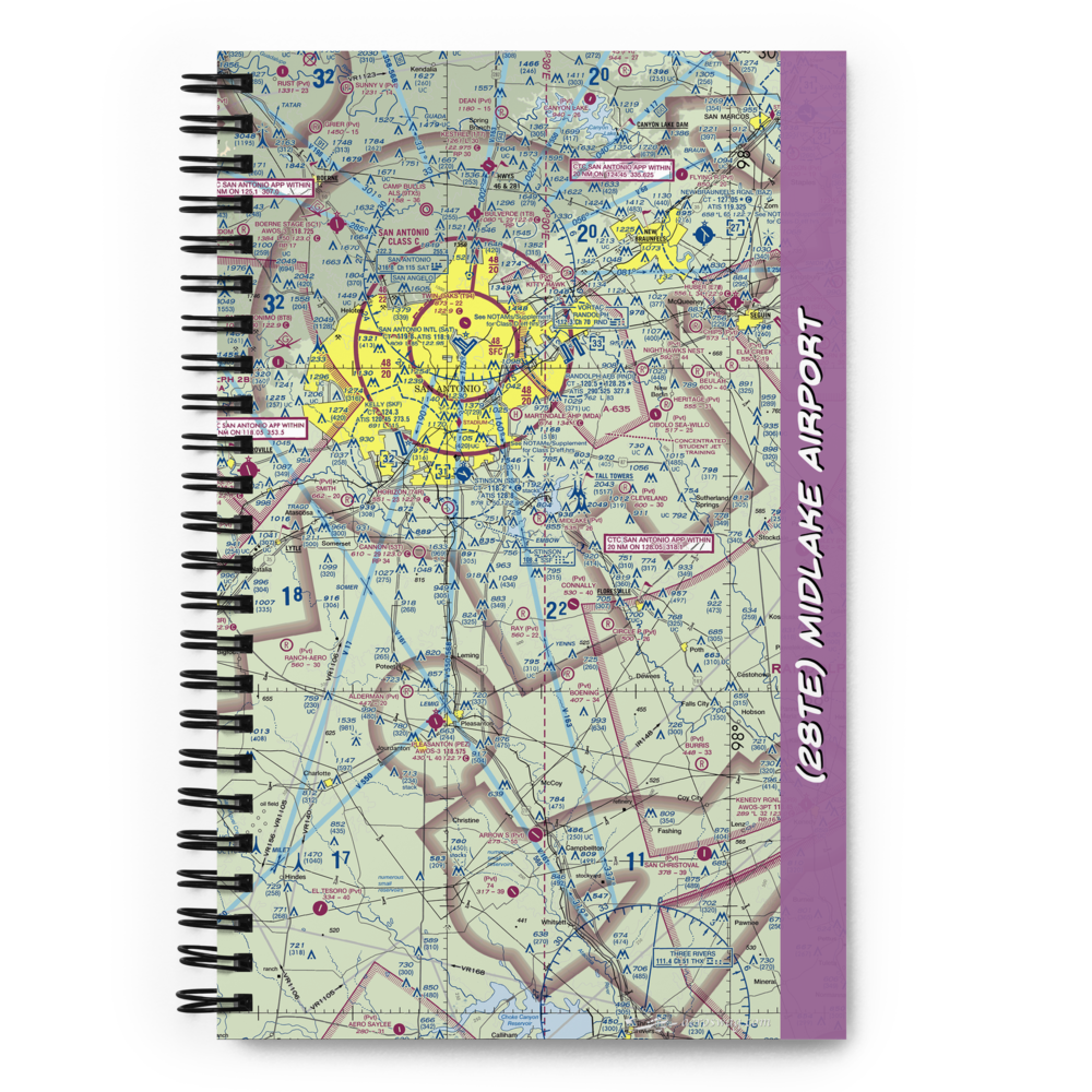 Midlake Airport (28TE) VFR Sectional Notebook 