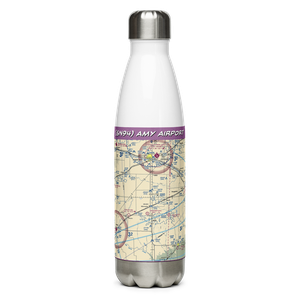 Amy Airport (SN94) VFR Sectional Water Bottle