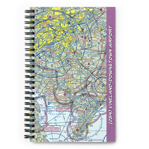 Vineland-Downstown Airport (28N) VFR Sectional Notebook