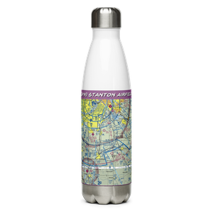 Stanton Airfield (SYN) VFR Sectional Water Bottle