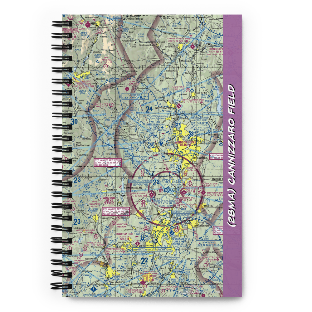 Cannizzaro Field (28MA) VFR Sectional Notebook 