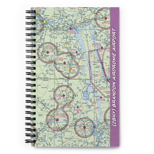Brandon Airdrome Airport (28KY) VFR Sectional Notebook