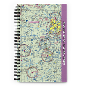 Cedar Farm Airport (28II) VFR Sectional Notebook