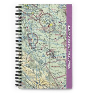 Dos Palos Airport (28CA) VFR Sectional Notebook