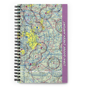 Goose Creek Airport (28A) VFR Sectional Notebook