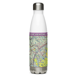 Rhome Meadows Airport (T76) VFR Sectional Water Bottle