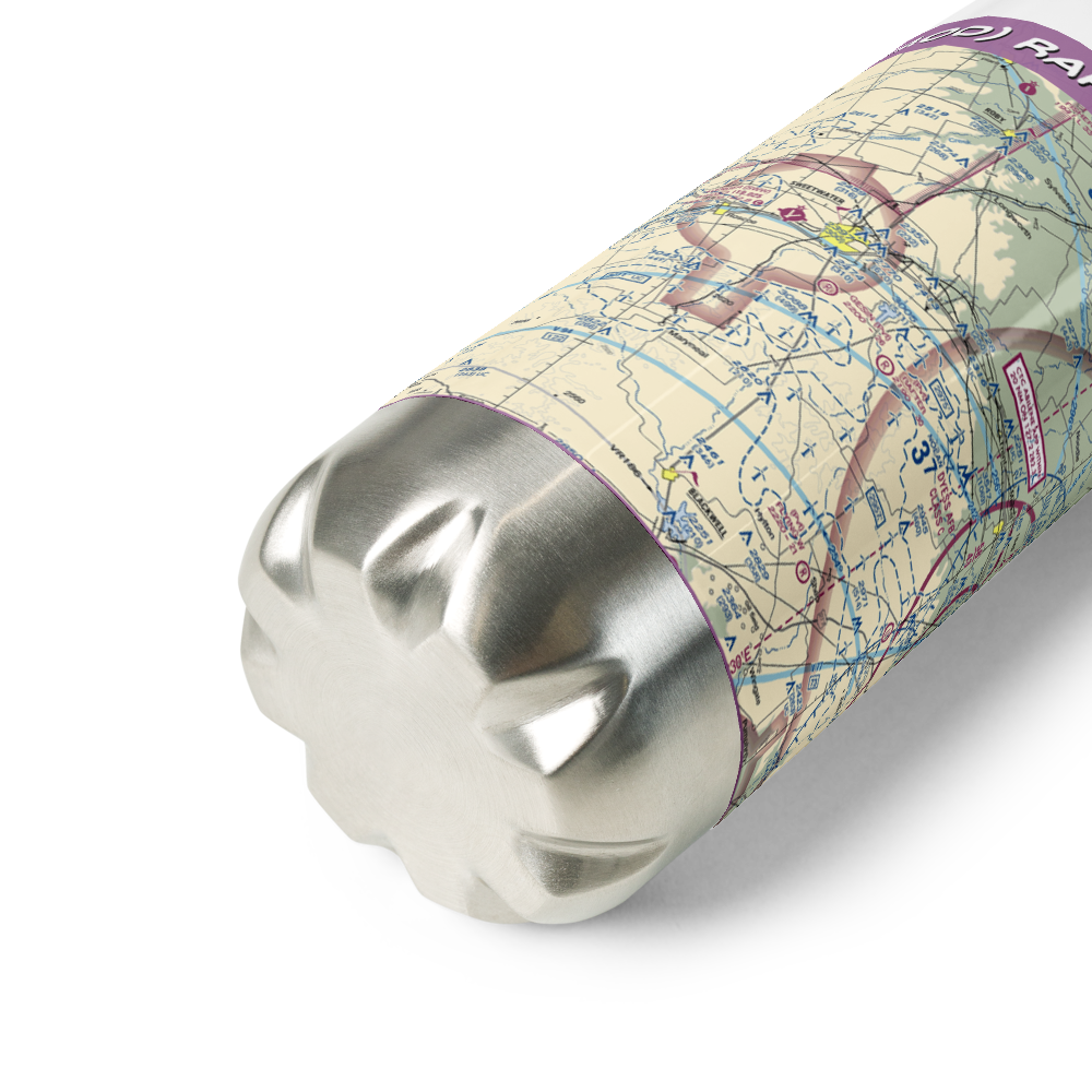 Rafter P Airport (TA00) VFR Sectional Water Bottle 