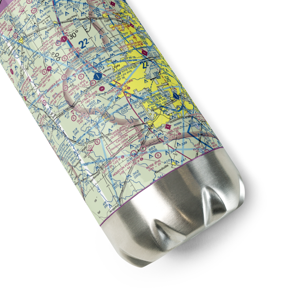 Jo Na Acres Airport (TA03) VFR Sectional Water Bottle 