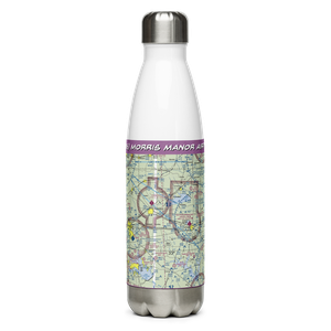 Morris Manor Airport (TA06) VFR Sectional Water Bottle