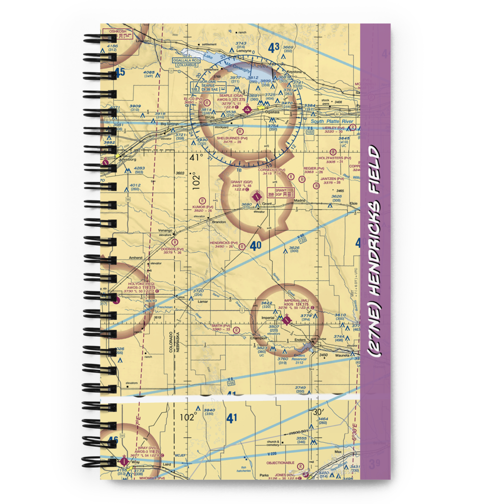 Hendricks Field (27NE) VFR Sectional Notebook 