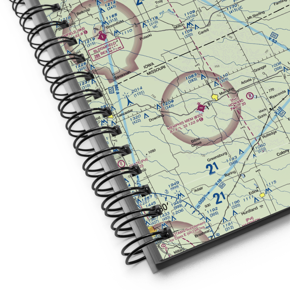 Oldfield Aero (27IA) VFR Sectional Notebook 