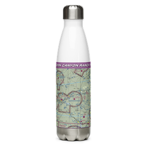 Cook Canyon Ranch Airport (TA25) VFR Sectional Water Bottle