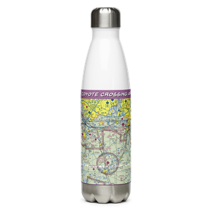 Coyote Crossing Airport (TA26) VFR Sectional Water Bottle