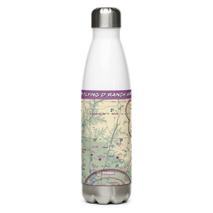 Flying D Ranch Airport (TA29) VFR Sectional Water Bottle
