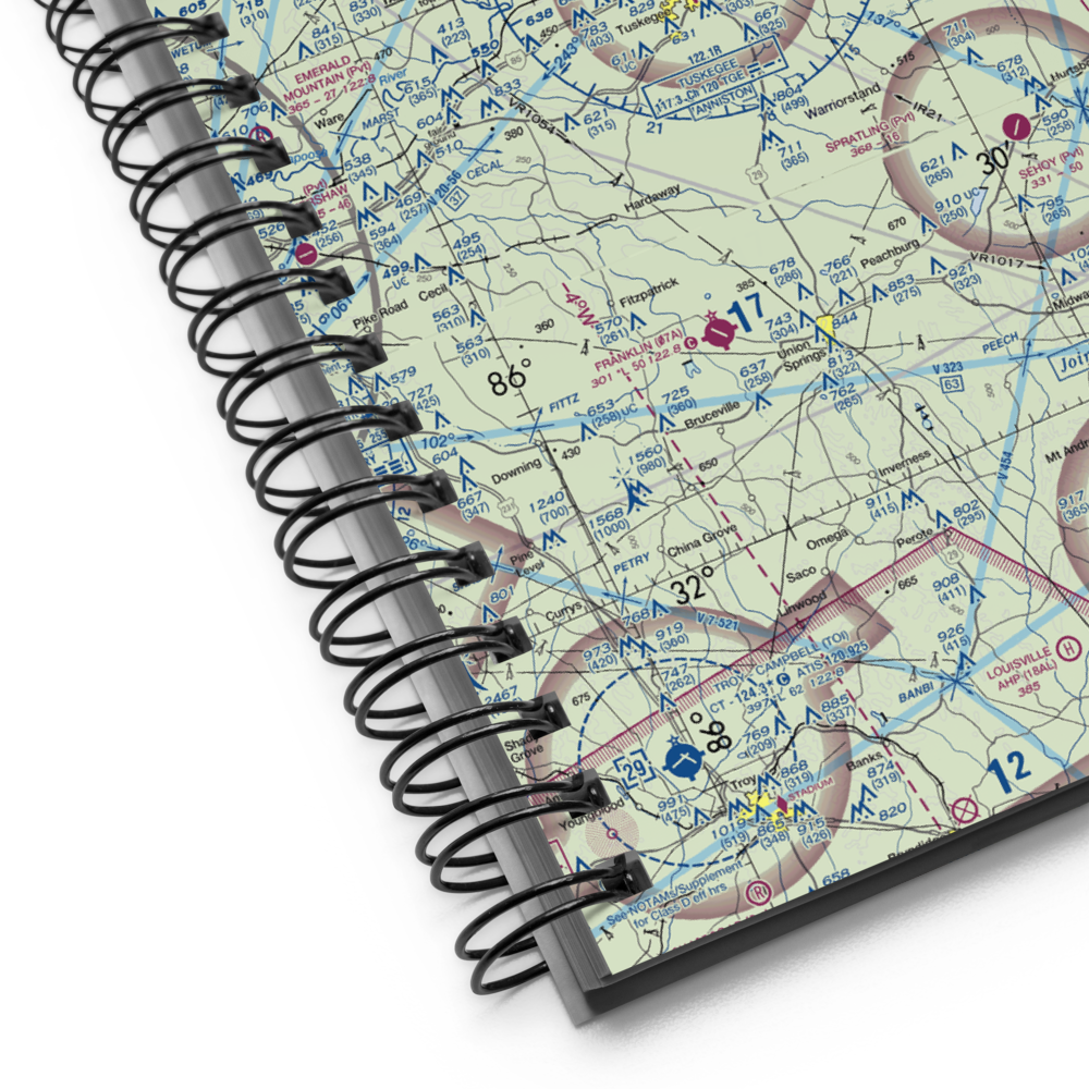 Little Texas Airport (27AL) VFR Sectional Notebook 