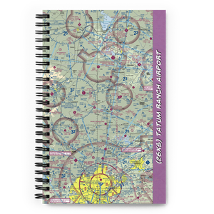 Tatum Ranch Airport (26XS) VFR Sectional Notebook