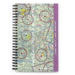 Wolf Lake Airport (26W) VFR Sectional Notebook