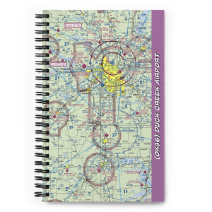 Duck Creek Airport (OK36) VFR Sectional Notebook